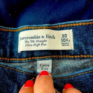Abercrombie & Fitch curve love jeans! Brand new with tags. Never worn.
